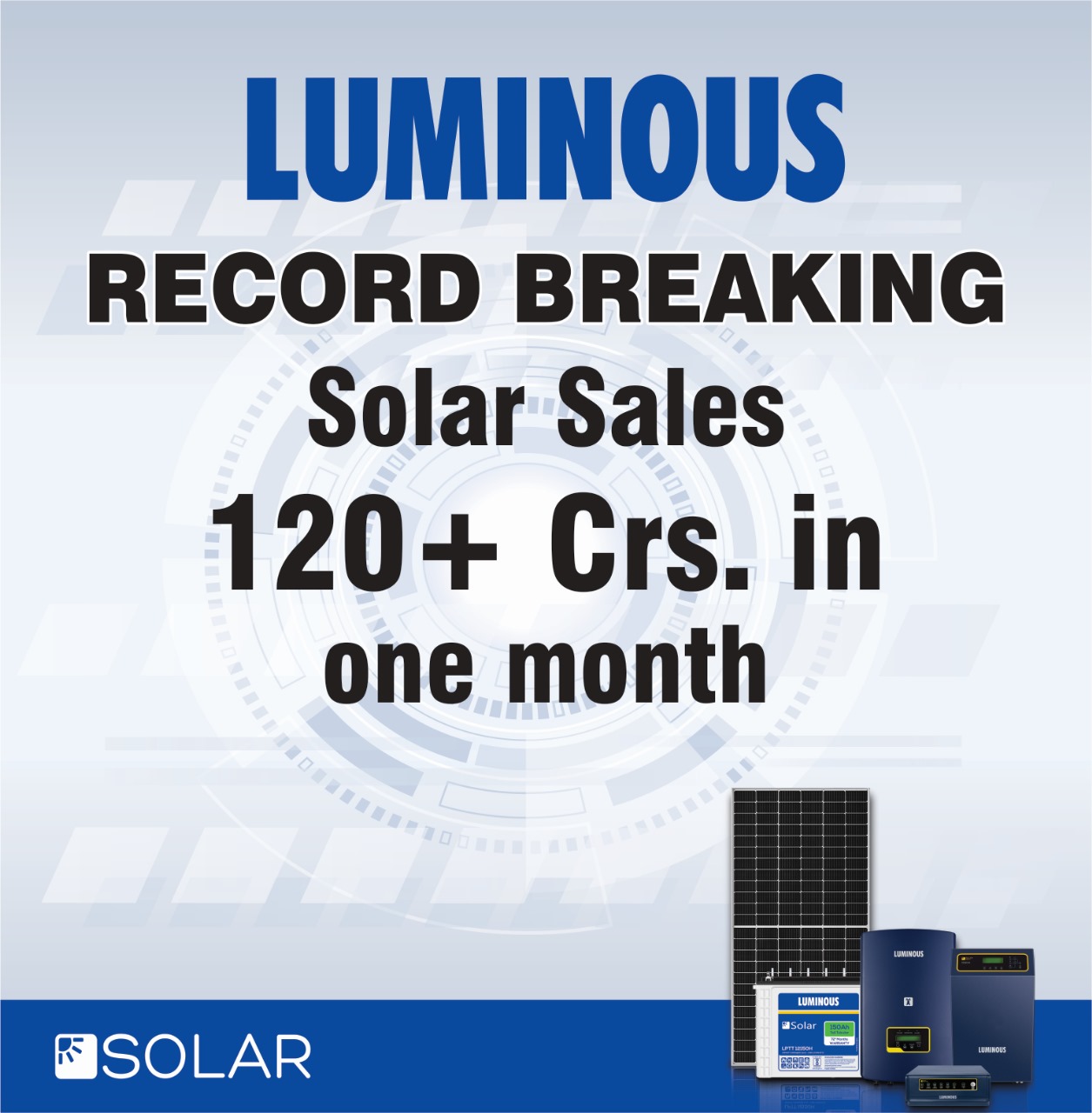 Luminous Topcon Bifacial Solar Panels